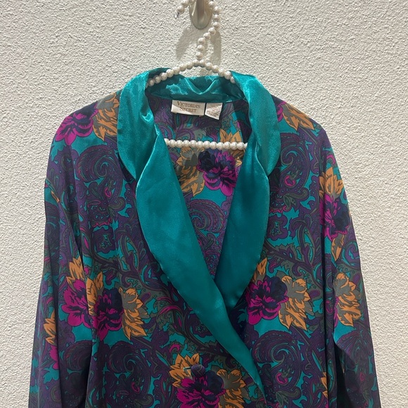 Vintage Victorias Secret Gold Label Nightshirt Size Medium - Picture 2 of 11